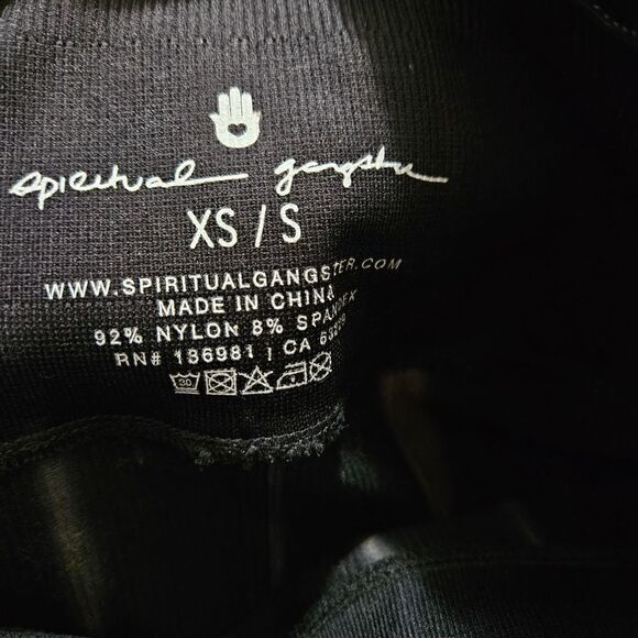 Spiritual Gangster Tie Dye Love Sculp Leggings Size XS-S - Picture 4 of 6